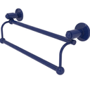 Allied Brass SH-72/36-MBL 36 Inch Double Towel Bar, Mediterranean Blue
