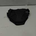 Hanes Girls' Period Underwear Boxer Briefs, Comfort Period Boxer Brief Panties for Girls, Moderate Protection (12, Hipster - Black - 6 Pack)