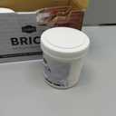 GLAINTE Brick Transformation Paint for Brick, Fireplaces, Walls, and Concrete, Interior/Exterior, 32 oz Kit, White, Included Tools (32 Fl Oz (Pack of 1))