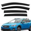 Rain Guards Window Visors Deflectors Fit 2017-2023 Subaru Crosstrek Impreza Hatchback Window Visors for Cars Vent Deflector 4Pcs