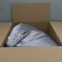 Whale Flotilla 3-Piece Reversible Silky Soft Queen Comforter Bedding Set, Luxurious Satin Comforters Full Size with 2 Satin Pillowcases, Lightweight Duvet for All Seasons, Grey