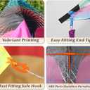 ORGCLDKT-Rainbow Cruiser Delta Kite, Kites for Kids Ages 8-12,4-8,Boys,Girls,Kites for Adults,Beach,Beginners,Giant.1Pc or 3Pcs Pack. Easy to Fly.