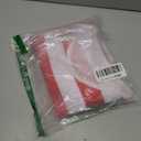 Halloween Costumes, Red and White Striped Shirt, Cosplay Costumes Adult, Halloween Shirt with Glasses Frame and Hat (Red, L)