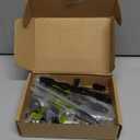 6pcs Vintage Style Cabinet Handles Dresser Drawer Pull Knob Wardrobe Cupboard Knobs with Plate and Screws (Small, Black)