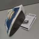 BLACK+DECKER Easy Steam Compact Iron for Clothes, Automatic Shutoff, Nonstick Plate, Light Weight, 1200 Watts (Standard)