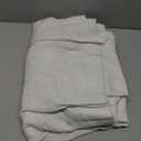 Linen Pinch Pleated Curtains Blackout 100% Black Out Curtains 84 Inches Long 2 Panels with Hooks, Thermal Insulated Pinch Pleat Drapes for Bedroom, 40Wx84L, Natural White