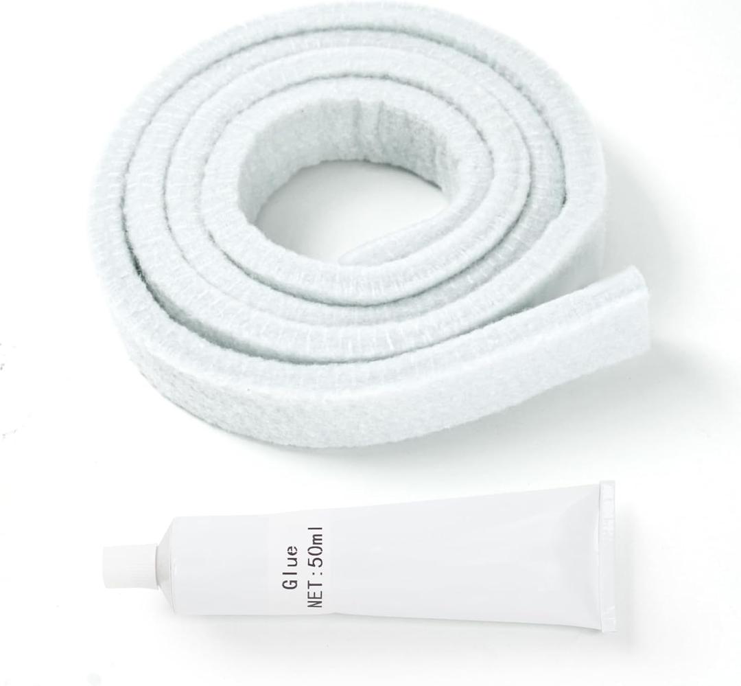 WE09X10014 5303937183 Dryer Drum Front Lower Felt Seal Compatible with Hotpoint and GE Dryers Replace AP3220737 1012549 134134700 AH832645 EA832645 PS832645 AP3419768 947964 PS755828