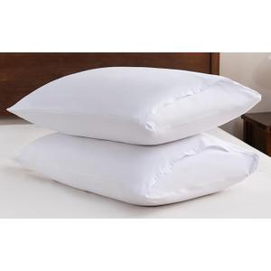 White Pillowcases, King Size, 2 Pcs