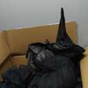 Halloween Decorations Outdoor - Set of 3 Light Up Holding Hands Screaming Witches with Stakes, Life Size Scary Decor, Spooky Garden Statue Decoration Grass Lawn or Patio (3PC)