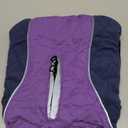 ThinkPet Dog Cold Weather Coats - Cozy Waterproof Windproof Reversible Winter Dog Jacket, Thick Padded Warm Coat Reflective Vest Clothes for Puppy Small Medium Large Dogs (M(Chest 18-20", Back 12" ), Purple)