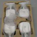 Tapo 1080P Indoor Wired Security Camera - Works as a Baby & Pet Monitor, Motion Detection, 2-Way Audio, Siren, Night Vision, Subscription-Free Local or Optional Cloud, Works with Alexa, C100(4-Pack) (White)