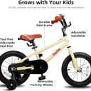 JOYSTAR Kids Bike for Ages 2-12 Years Old Boys Girls, 12-20 Inch BMX Style Kid's Bikes with Training Wheels, Children Bicycle for Kids and Toddler, Multiple Colors