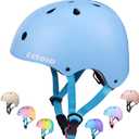 CELOID Kids Bike Helmet,Youth Skateboard Helmets for Ages 8-10-14 Years Boys Girls，Adjustable Multi-Sport Bicycle Skateboarding Roller Skating Scooter Balance Bike Helmet,Sky Blue 