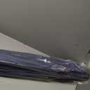 Blissun 9' Outdoor Patio Umbrella, Outdoor Table Umbrella, Yard Umbrella, Market Umbrella with 8 Sturdy Ribs, Push Button Tilt and Crank (Navy Blue)