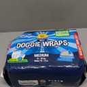 Bodhi Dog Disposable Male Dog Diapers - Super Absorbent, Leak-Proof Pee Wraps - Adjustable Fit, Comfortable Design, Advanced Moisture Control, and Wetness Indicator - Medium (20 Count)