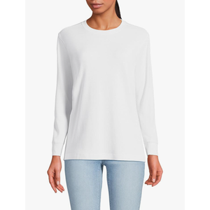 Women's White Long Sleeve Harmony Balance XS