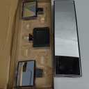 15" Rear View Mirror with Baby Mirror,Car Panoramic Rearview Mirrors Extender,Clip on Large Wide Angle Rear View Mirror for Truck Car and SUV (White) (15" Square Corner)