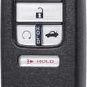 SUPALAND Smart Key Fob Keyless Entry Fits for Honda Accord Insight 2018-2022 (FCC ID:CWTWB1G0090 P/N:72147-TVA-A01) Remote Control Key Replacement 5 Button