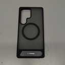 TORRAS Strong Magnetic & Seamless Stand for Samsung Galaxy S25 Ultra Case, Fit for MagSafe, Mil-Grade Drop Protection, Kickstand for Samsung Galaxy S25 Ultra Case, Black