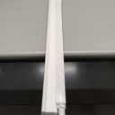 LazBlinds Cordless Cellular Shades, No Tools No Drill Light Filtering Honeycomb Shades Pleated Blinds for Windows, 35'' W x 48'' H, White