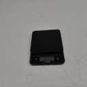 Taylor Glass Top Food Scale with Touch Control Buttons, 11 lb Capacity, Black