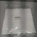 SpaceDresser Basic Rod Pocket Sheer Voile Window Curtain Panels White 1 Pair 2 Panels 38 Width 72 Inch Long for Kitchen Bedroom Children Living Room Yard(White,38 W x 72 L)