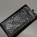 LUCKYCOIN for iPhone 16 Pro Max Crossbody Wallet Case  Genuine Leather Phone Purse with Adjustable Strap and Card Holder,Lanyard Phone Purse Case for Women,Pebble Grain Brown