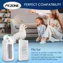 True HEPA Filter Replacement Compatible with Febreze FRF102B and Honeywell Filter U, HHT270, HHT290 Series Air Purifier