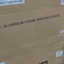 Double-Sided Magnetic Whiteboard, 48" x 36" Large Dry Erase Board Aluminum Frame for Wall, Large White Board Marker Board for Kitchen, Memo, School, Home, Office