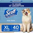 Scott Pet Guard Dog Pads - Size XL - 30" x 36" - 40 Pack of Pet Pads