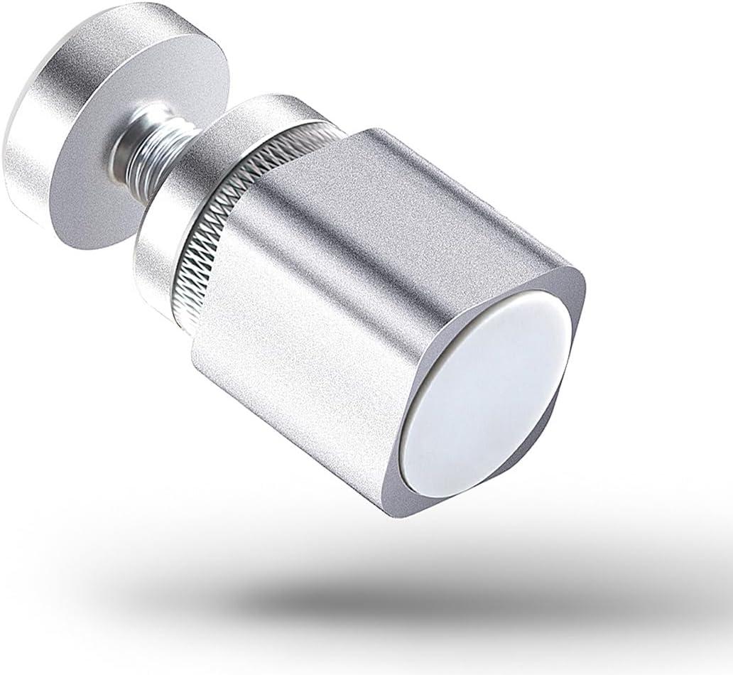 GPU Sag Holder Bracket, Graphics Card Brace Support, Universal VGA/ Video Card Stand, All Aluminum Alloy with Magnetic Base (S, Silver)