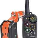 PetSpy M686 Premium Dog Training Shock Collar, 1100 Yards, Medium to Large Dogs, with Vibration, Electric Shock and Beep, Waterproof, Remote Trainer (One Dog)