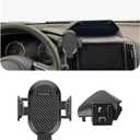 Car Phone Holder Fits for Subaru Forester 2019-2024,Crosstrek 2018-2023 Accessories,Thick Cases Friendly,Cell Phone Mount for 4-7 in Phones,360 Degree Rotation,Easy to Install