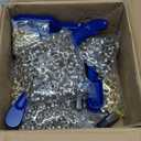 HAPDEN Grommet Tool Kit 1/2 1/4 3/8 Multi-Size Hole Punch, 608 Pcs Heavy Duty Grommets Tool Kit, Eyelets and Grommets for Tarps, Fabric Rings, Leather, Tents, Vinyl, Canvas and so on