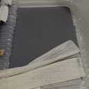 Stone Bath Mat Diatomaceous Earth Shower Mat Non-Slip Super Absorbent Diatomite Stone Mats for Bathroom Floor Quick-Drying Easy to Clean (24''*16'' Grey)