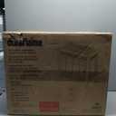 duraflame Freestanding Electric Fireplace Stove Heater with 3D Flame Effect for 1,000 Sq. Ft. Room, Navy