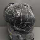 Andency Black Grid Comforter Set Twin Size (66x90 Inch), 2 Pieces(1 Grid Comforter and 1 Pillowcase), Summer Lightweight Microfiber Down Alternative Black Comforter with White Lines for Kids Girls