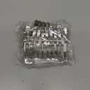 40 PCS Garden Clips, Greenhouse Clamps Made of Stainless Steel, Greenhouse Clips for Netting, Have a Strong Grip to Hold Down the Shade Cloth or Plant Cover on Garden Hoops