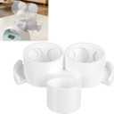 Breast Pump Holder with Hose Organizer, Compatible with S1, S2 Pump Models, Space-Saving Storage Solution for Pump Parts and Accessories (Old Model (Round Hole))