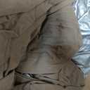 Realspring Inflatable Bean Bag Chairs Outdoor Blow up Camping Chairs Inflatable Lazy Sofa Folding Portable Bean Bag Loungers Couch for Movie Night(Coffee,4 Pcs)