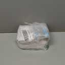 Glass Dummy Door Knob Interior, Gold Crystal Dummy Door Knob for Bifold Closet Doors, Satin Brass 2 Pack