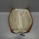 Personalized Makeup Bag for Women - Customized Large Travel Cosmetic Bag with Initial and Name - Premium PU Leather Toiletry Bag with Compartments and Handle for Travel Essentials & Gifts