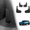 BestEvMod Mud Flaps Splash Guards Compatible with 2024 2025 2026 Kia EV9 Accessories Splash Fender Winter Vehicle Sediment Dirt Protection Set of 4 No Need to Drill Holes