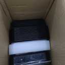 Glotoch 50 Pack (100-Piece) 34oz Meal Prep Containers Reusable with Lids 3-Compartment Containers Microwave, Freezer, Dishwasher Safe - Leakproof Durable To Go Take Out Plastic Food Storage