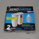 Zerowater Official Replacement Filter - 5-Stage 0 Tds Filter Replacement - System Iapmo Certified To Reduce Lead, Chromium, And Pfoa/Pfos, 2-Pack