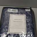 Softan Fleece Sheets Queen Size, Flannel Like Soft, Velvet Polar Microfleece Sheets for Winter, Dark Blue