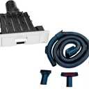 Built in Kitchen Vacuum Plus Hose and 2 attachments for Below Cabinets and Toe Kick Spaces