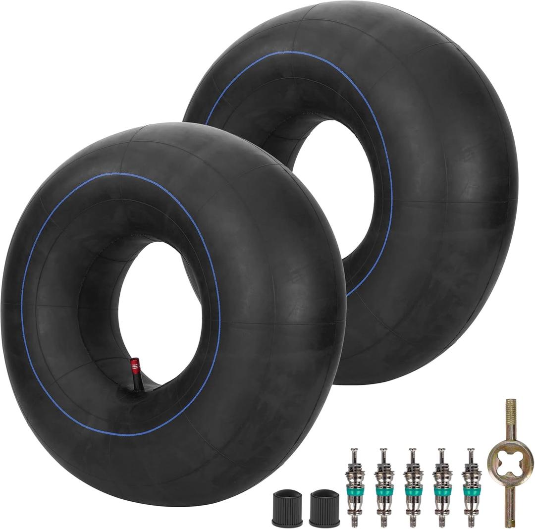 RUTU 18x8.50-8 19X7-8 20X7-8 Inner Tube for ATV Quad 4 Wheeler Go Kart Baja Warrior Mini Bike Lawn Tractor Snow Blower Golf Cart Garden Trailer Heavy Duty Lawn Mower 2 Pack