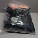 Girls Halloween Costume Kids Black Dress with Wig Necklace Socks Hairpin (150 (11-12 Years))