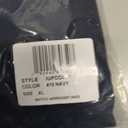 IZOD Men's Young Uniform Jogger Pants, Elastic Waistband with Drawstring Closure, Stretch Twill Fabric (32-34, Navy)